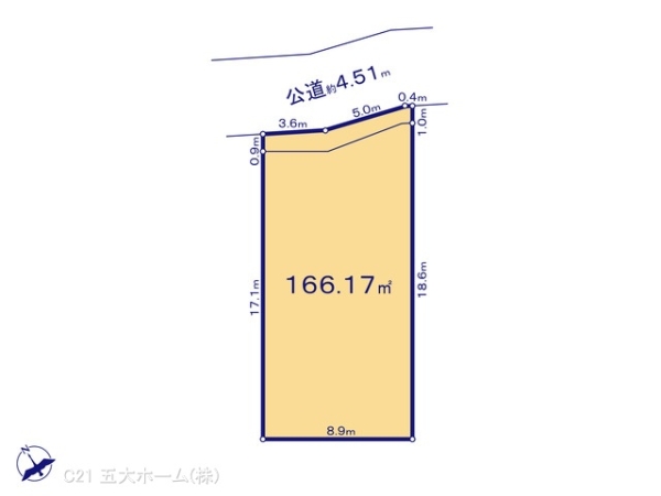 流山市松ケ丘６丁目の売土地