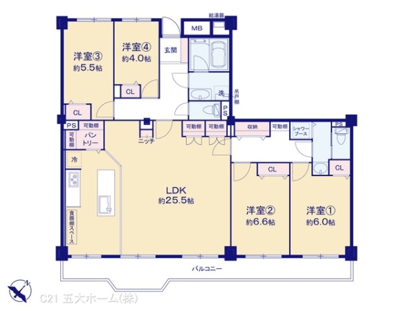 市川パークハイツA棟