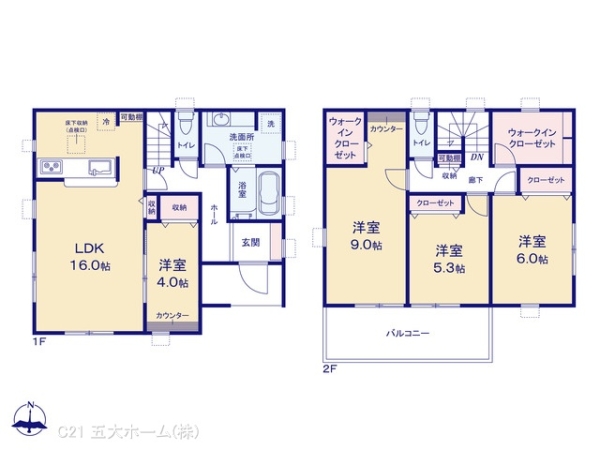 三郷市彦糸１丁目の新築一戸建