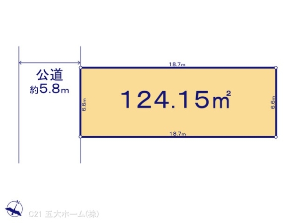 松戸市小金原７丁目の売土地