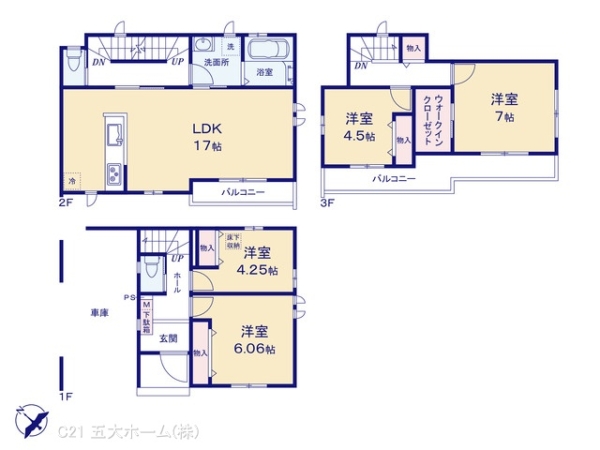 市川市押切の新築一戸建