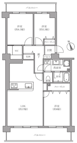 コープ野村南流山壱番街２号棟