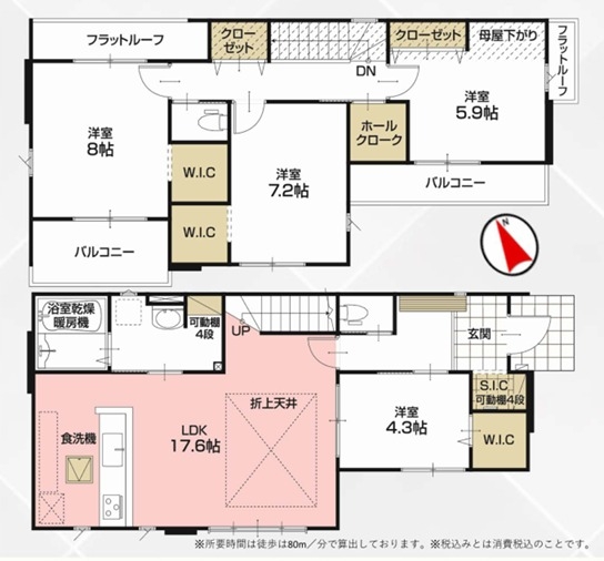 柏市篠籠田の新築一戸建