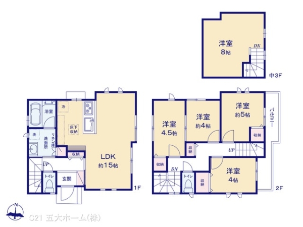 野田市清水の新築一戸建