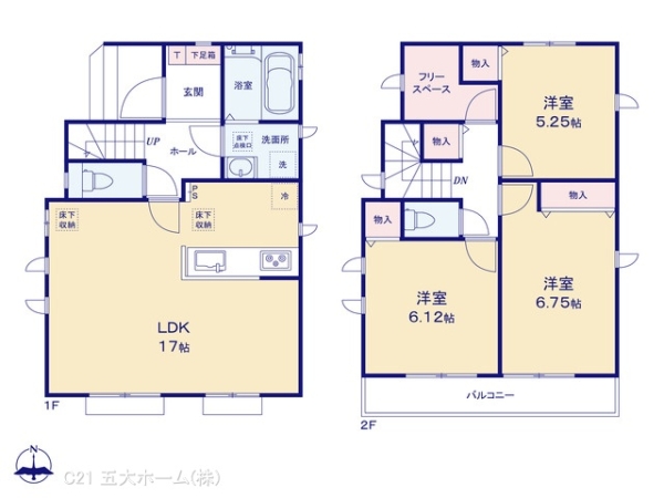 松戸市五香西４丁目の新築一戸建