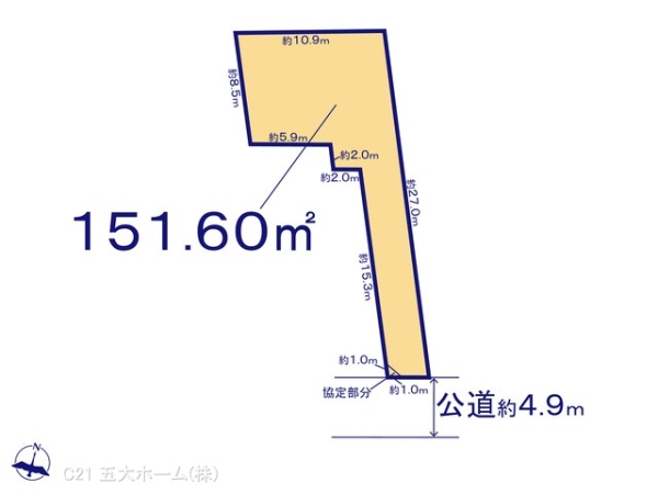 葛飾区西水元3丁目の売土地