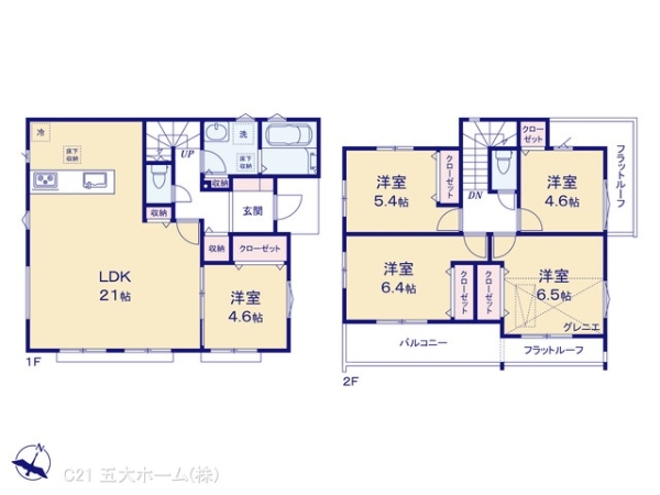 柏市南逆井６丁目の新築一戸建