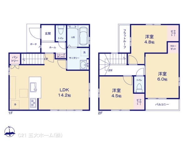 市川市真間４丁目の新築一戸建