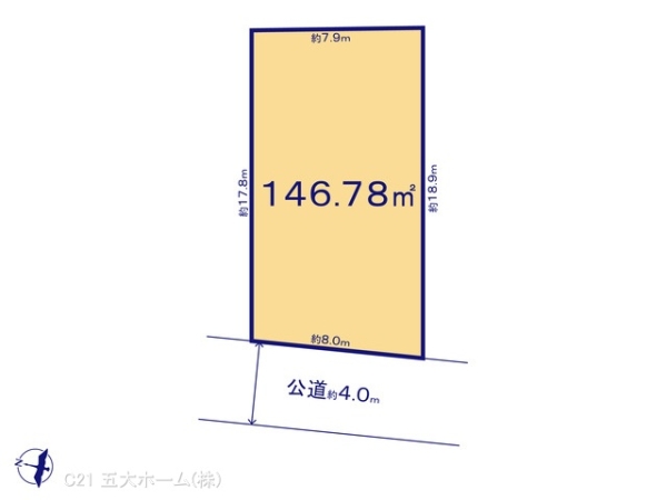 松戸市八ケ崎１丁目の土地