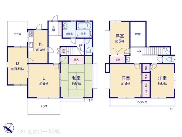 野田市西三ケ尾の中古一戸建て