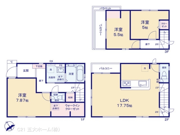 市川市本行徳の新築一戸建