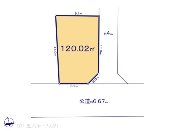 三郷市高州１丁目の売土地