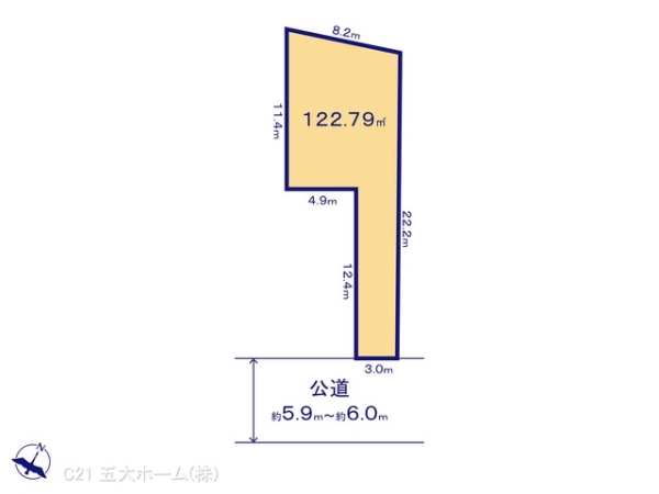 松戸市上本郷の売土地