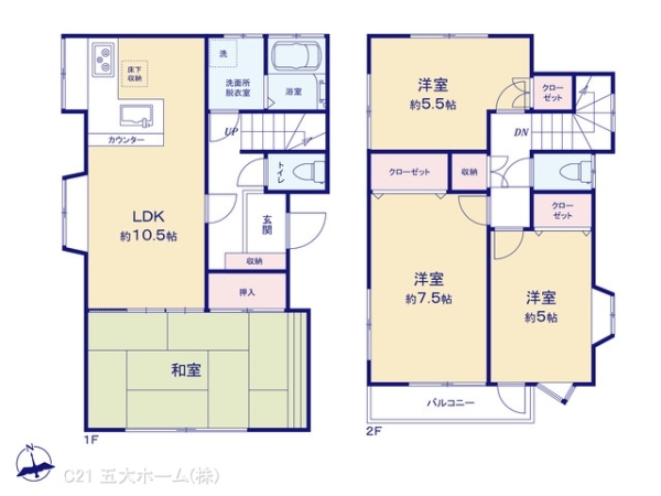 流山市大字東深井の中古一戸建