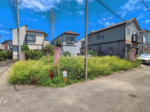 柏市篠籠田の土地