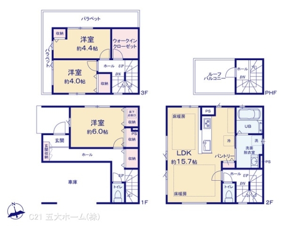 葛飾区金町５丁目の新築一戸建