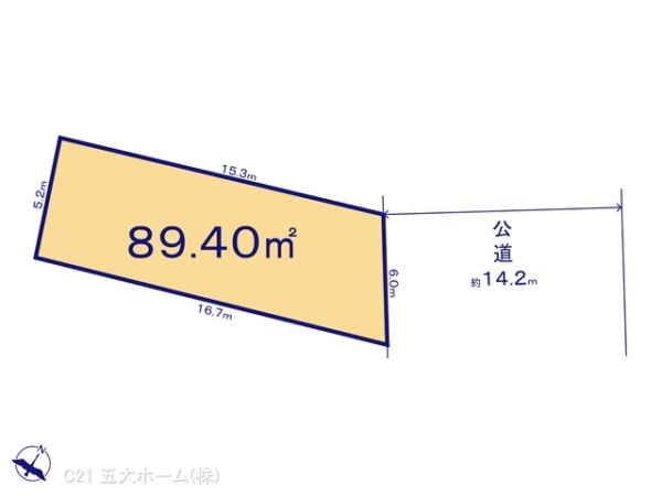 葛飾区新宿３丁目の売土地