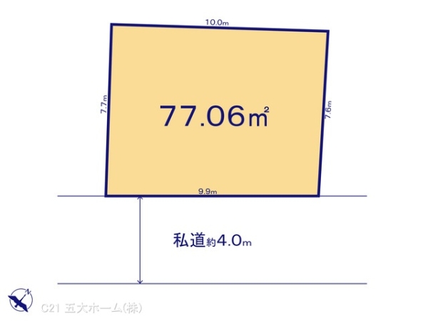 江戸川区宇喜田町の売土地