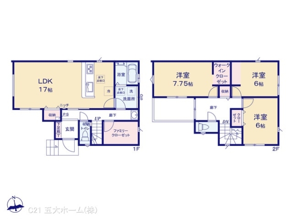 松戸市小金清志町２丁目の新築一戸建