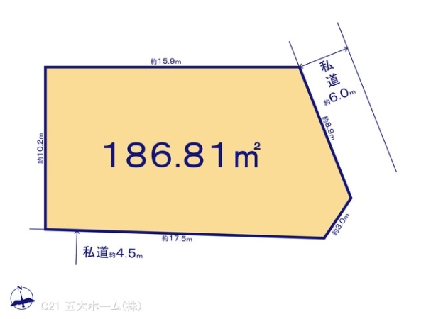 柏市東柏1丁目の売土地
