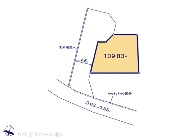 松戸市河原塚の土地