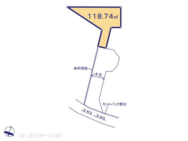 松戸市河原塚の土地
