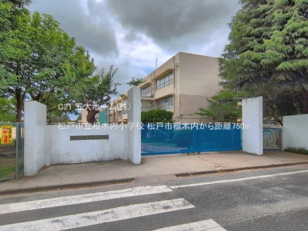 松戸市根木内の中古一戸建て(松戸市立根木内小学校)