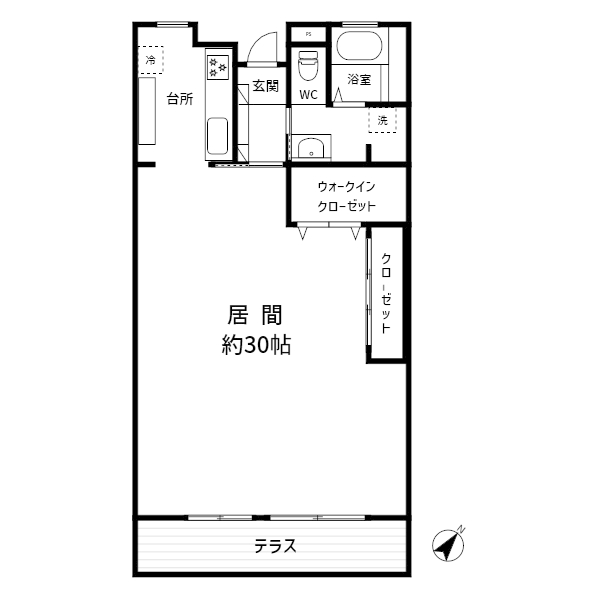 北小金ハイツC棟