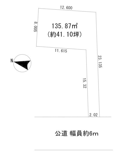 松戸市中金杉２丁目の土地