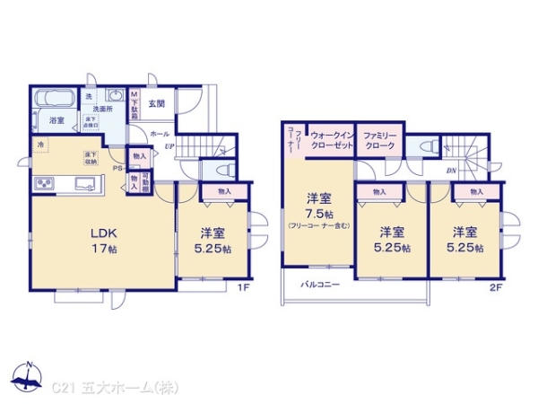 柏市西山２丁目の新築一戸建