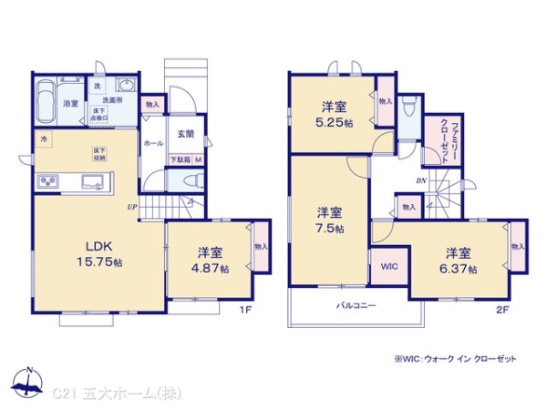 松戸市古ケ崎２丁目の新築一戸建