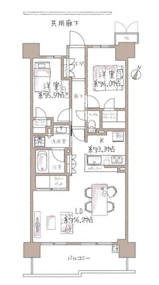 プレミスト高尾サクラシティ エアリーコート 中古マンション