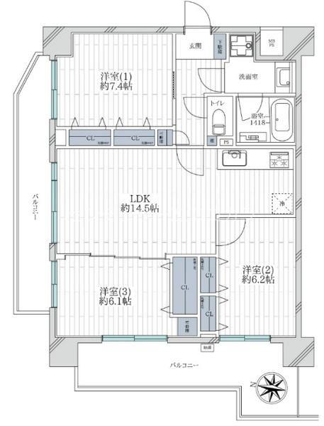 マイキャッスル八王子元横山町　中古マンション