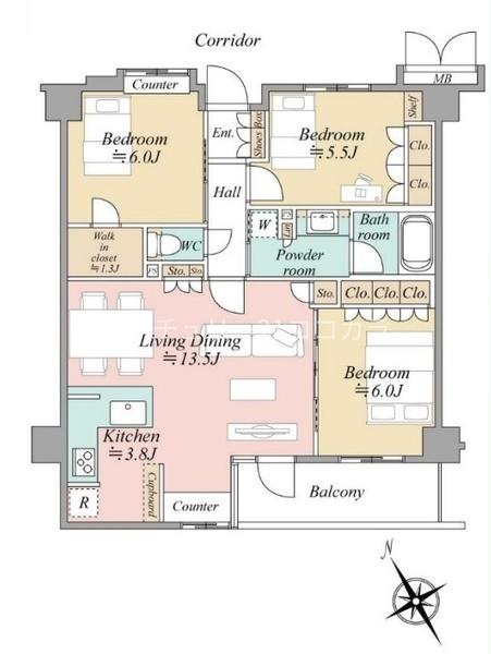フェアシス八王子新町　中古マンション