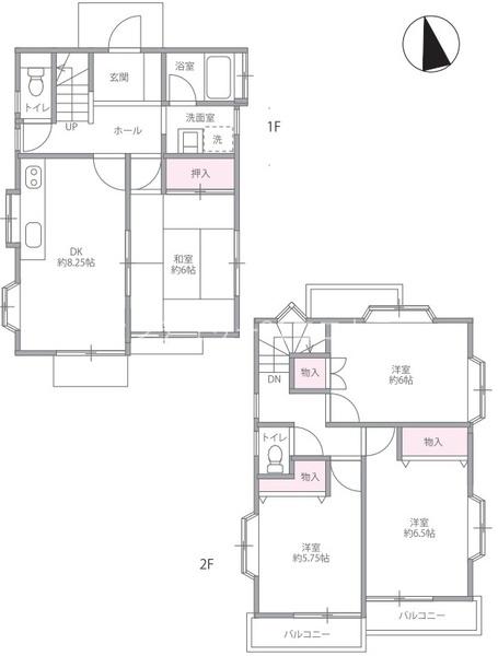 八王子市上柚木 中古一戸建て