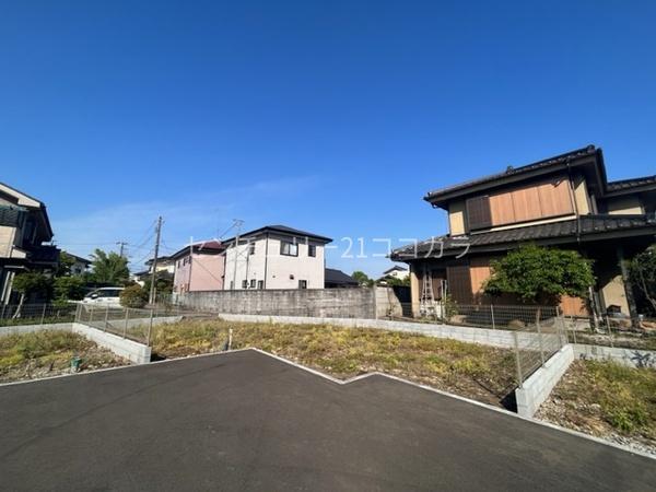 羽村市川崎3丁目　土地　B区画　建築条件なし