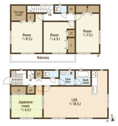 八王子市片倉町の中古一戸建て