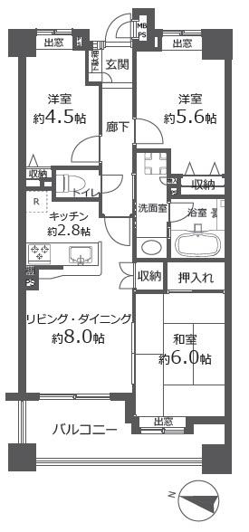 ライオンズガーデン京王南大沢　中古マンション