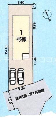 八王子市下恩方町　新築一戸建て　1号棟