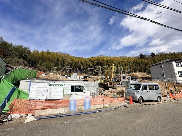 八王子市上柚木　土地　2区画　建築条件なし