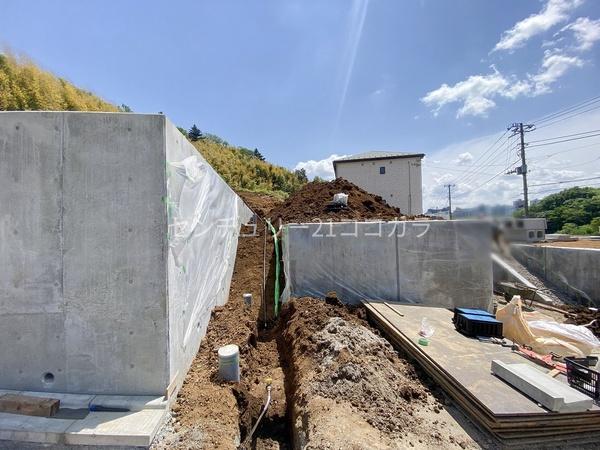 八王子市上柚木　土地　4区画　建築条件なし
