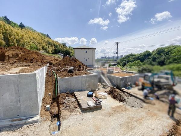 八王子市上柚木　土地　4区画　建築条件なし