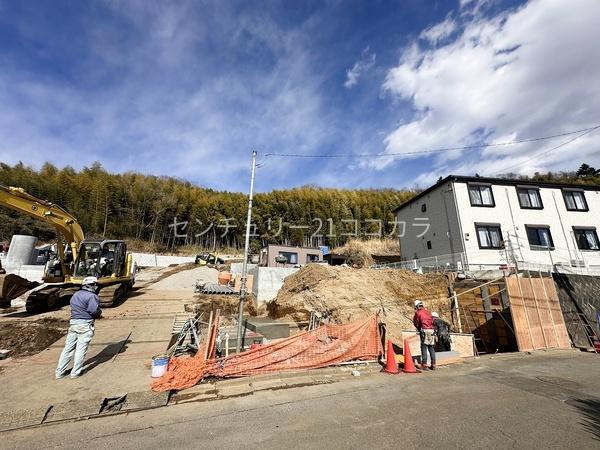 八王子市上柚木　土地　4区画　建築条件なし
