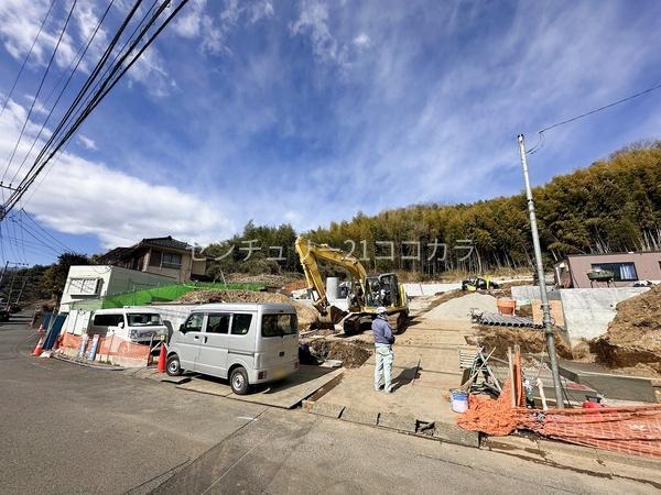 八王子市上柚木　土地　9区画　建築条件なし