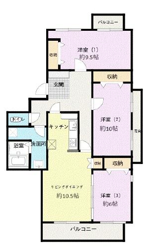 長池公園せせらぎ通り北　中古マンション