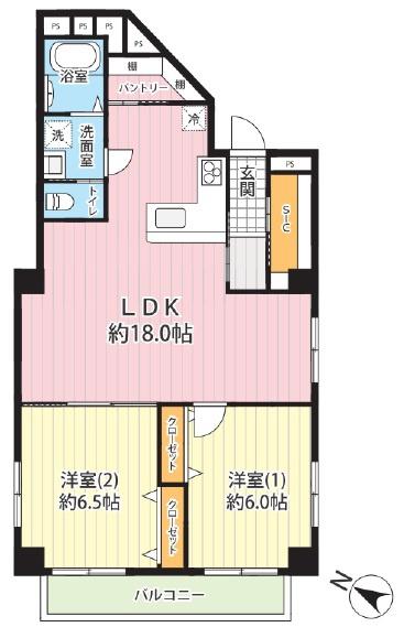 西八王子ハイツC棟　中古マンション