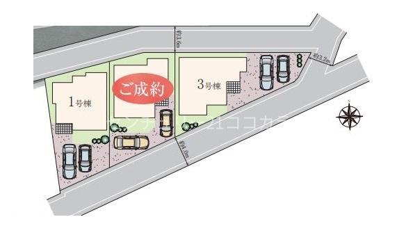 八王子市横川町　新築一戸建て　3号棟