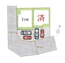 八王子市散田町2丁目　新築一戸建て　1号棟