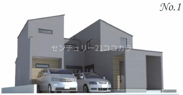 八王子市堀之内2丁目　新築一戸建て　1号棟