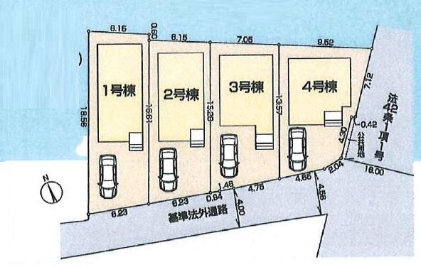 八王子市中野町　新築一戸建て　3号棟